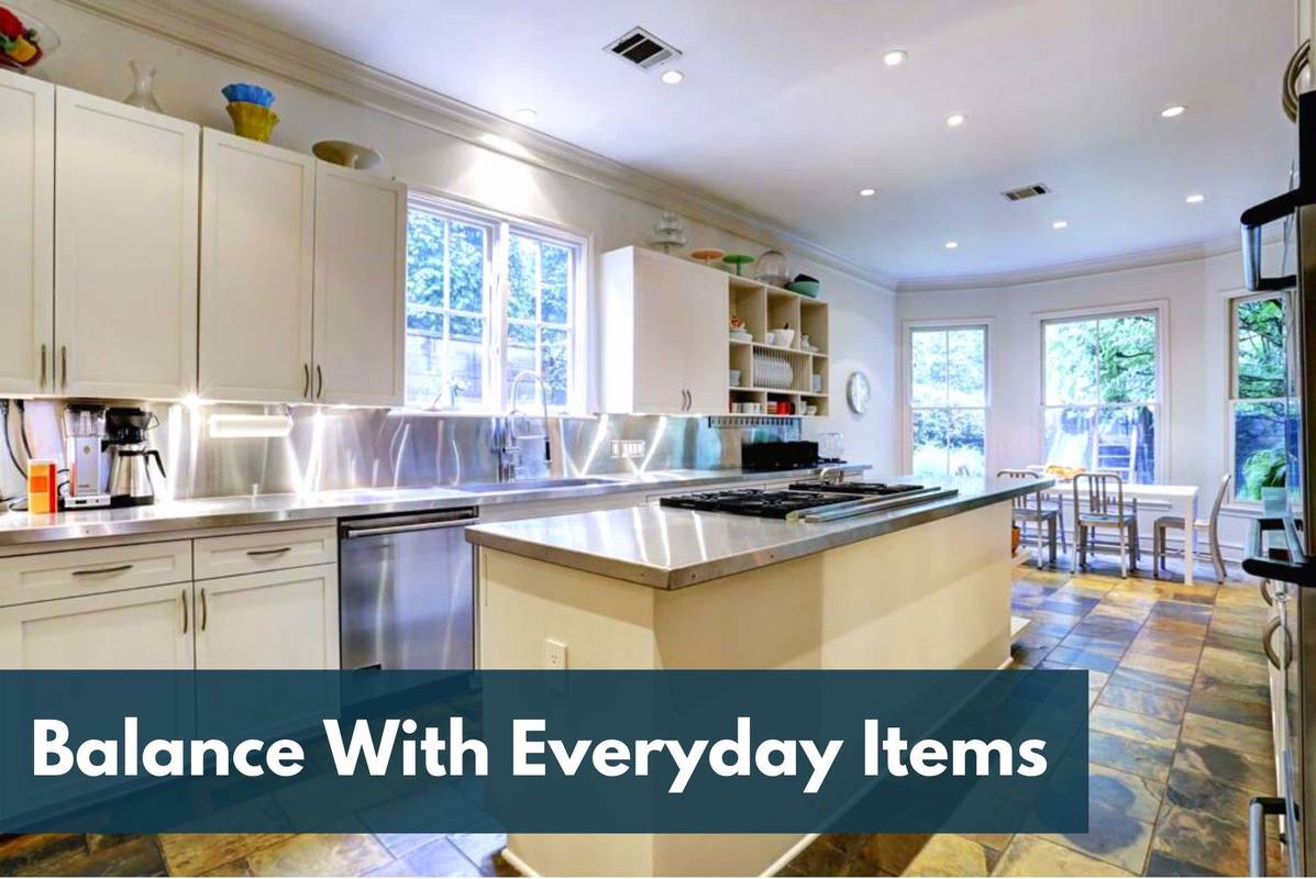 Houston Home Staging For All: Balance With Everyday Items