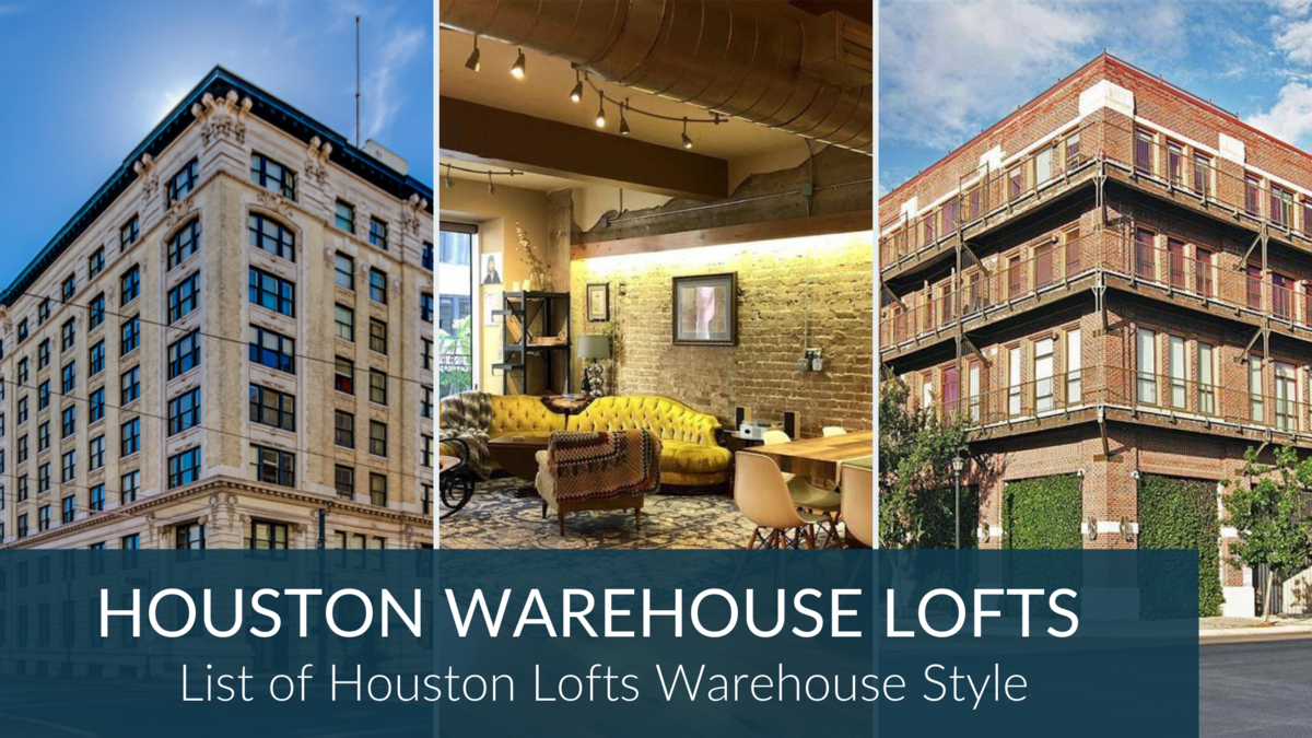 Houston Warehouse Lofts For Sale