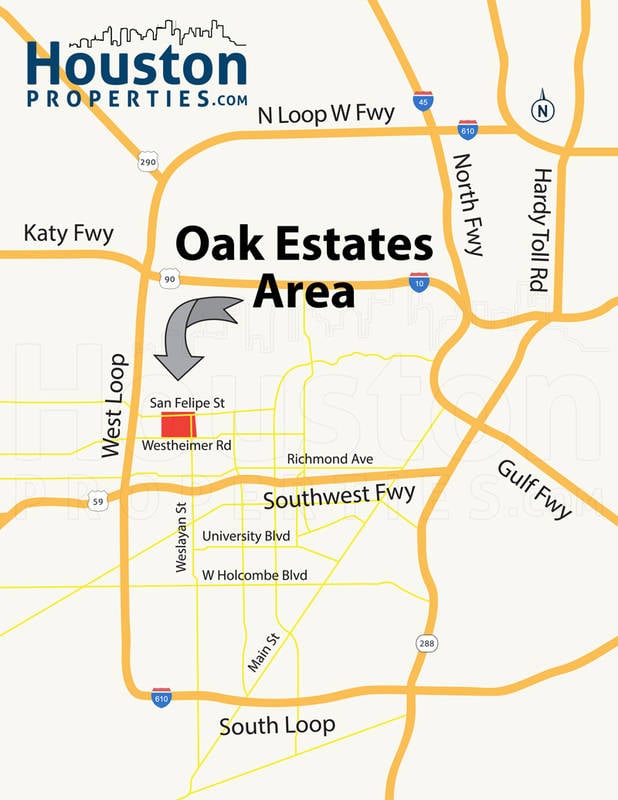 Oak Estates Houston Maps: Neighborhood Review