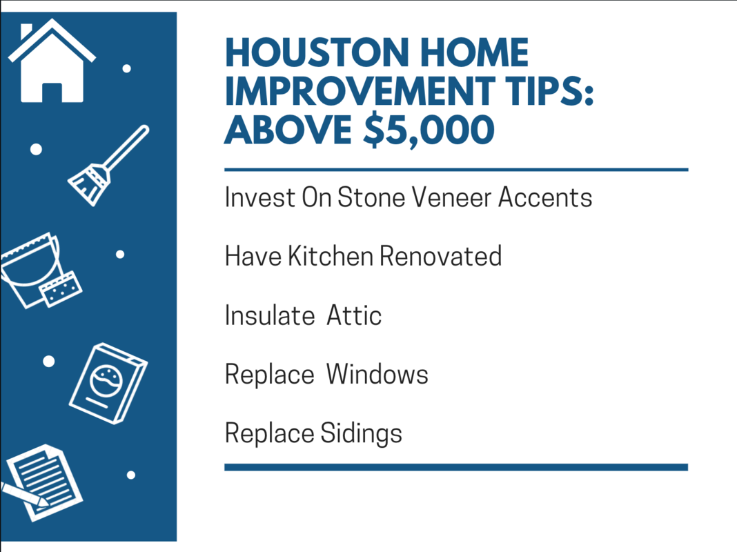 Home Renovations For Over $5,000