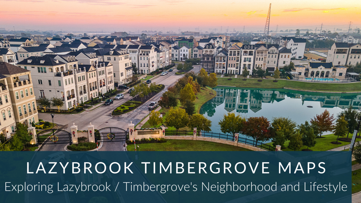 Lazybrook Timbergrove Houston Neighborhood Maps