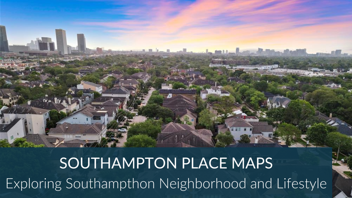 Southampton Place Houston Neighborhood Maps