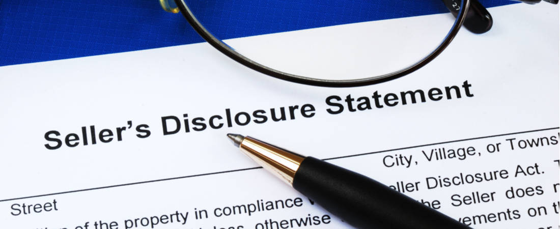 Mistake #7: Not Having A (Correctly Completed) Seller’s Disclosure