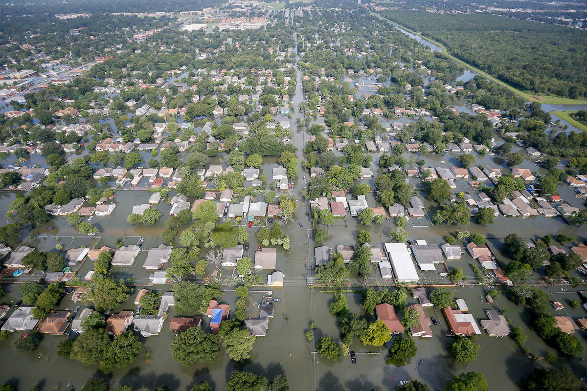 Hurricane Harvey, Tropical Storm Imelda, and Houston Flood Maps