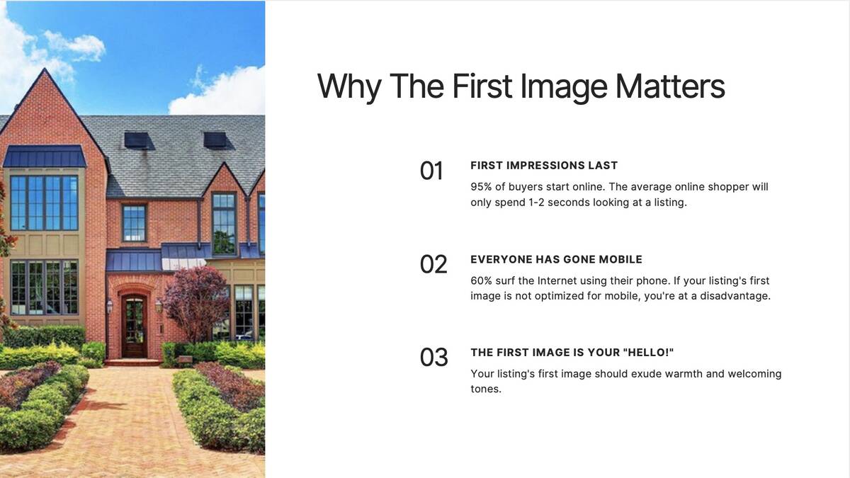 Mistake #3: Using a Wrong (Or Bad) First Photo