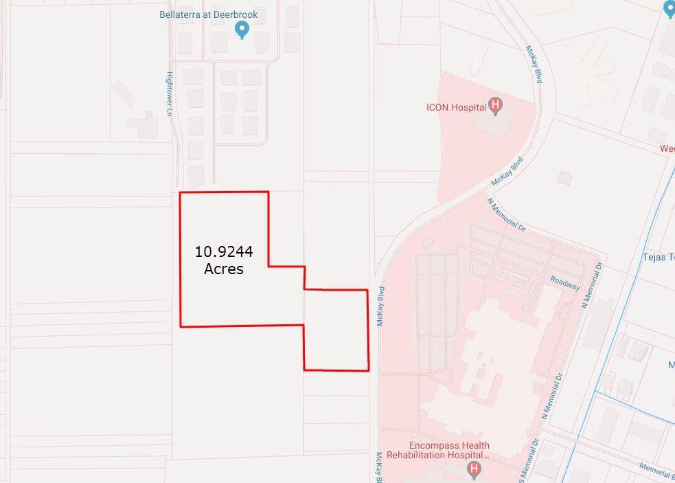 Plat of 10.9244 ACRES