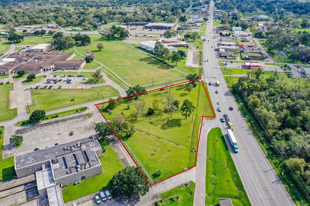 343 ft road frontrage on Gains St. & 436 ft road frontage on N Brooks St.