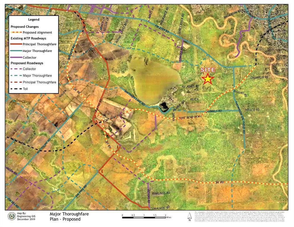 Major Thoroughfare proposed Expansion