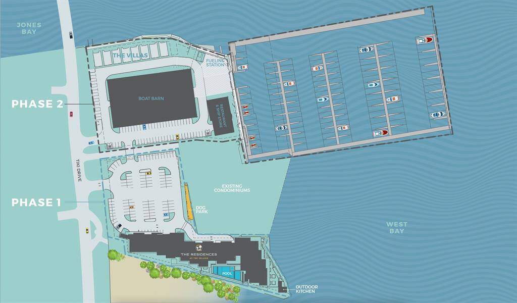 The Residences At Tiki Island Overall Site Plan