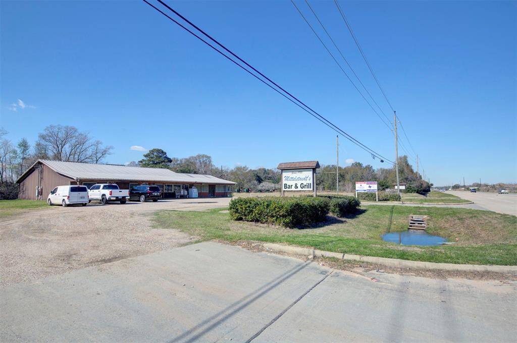Approximately 600 ft. of frontage on Stuebner Airline Rd. Driveways to access the property.