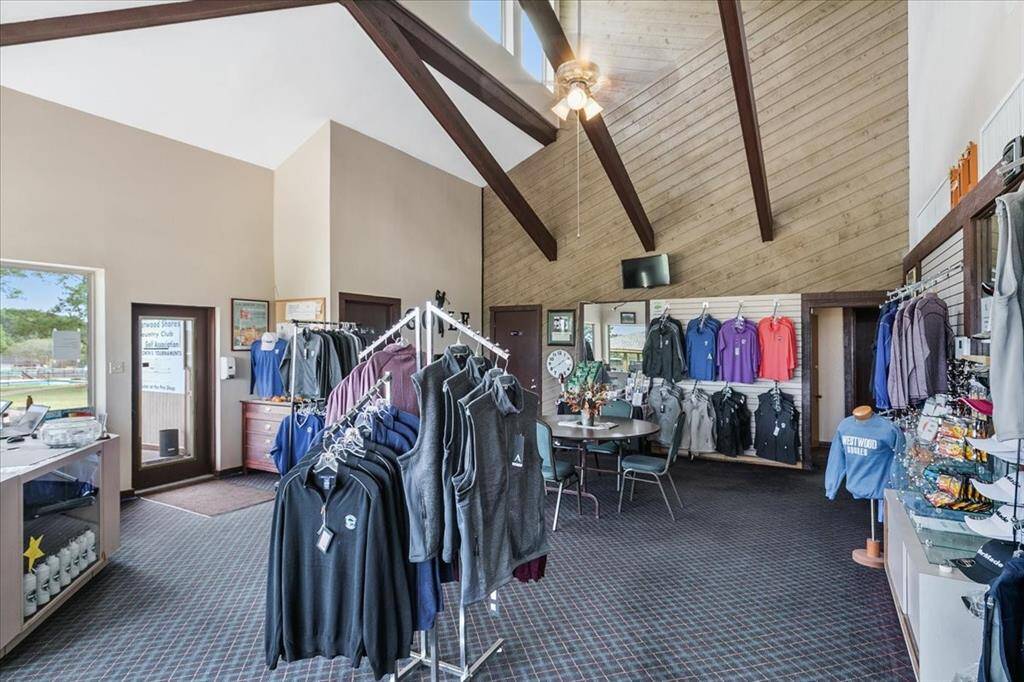 Golf pro shop loaded with all the gear one might need.