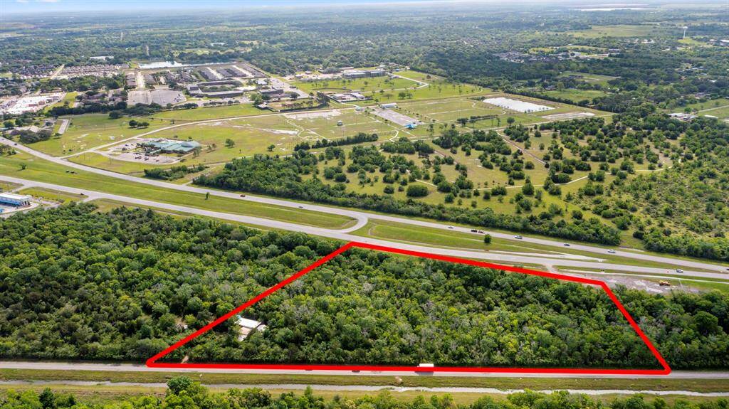 Red property lines are approximate location