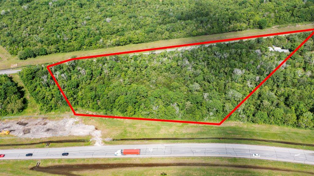 Red property lines are approximate location