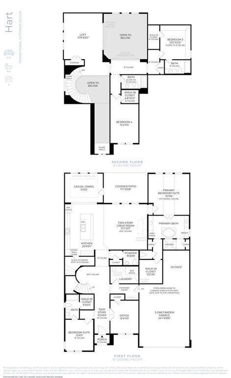 Hart Floor Plan  Representative  Photo