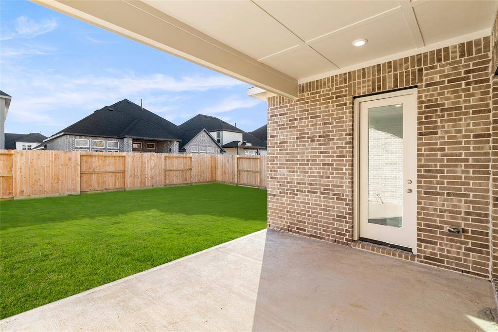 Covered patio
