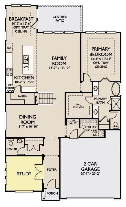 Katy Floor Plans first floor