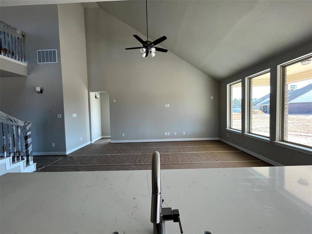 Actual progress of your home.