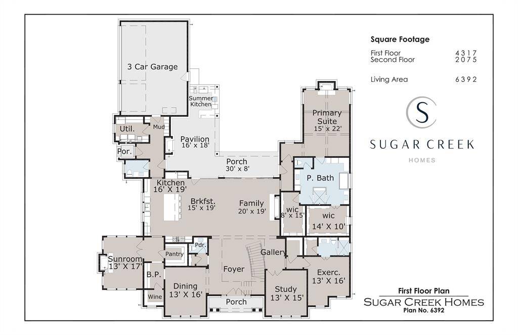 First Floor Rendering