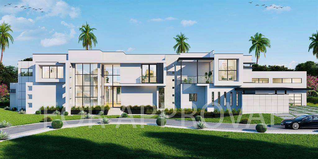 This modern architectural design is available to purchase separately.