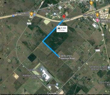 Property is shown from the Rexville Rd Exit from I-10