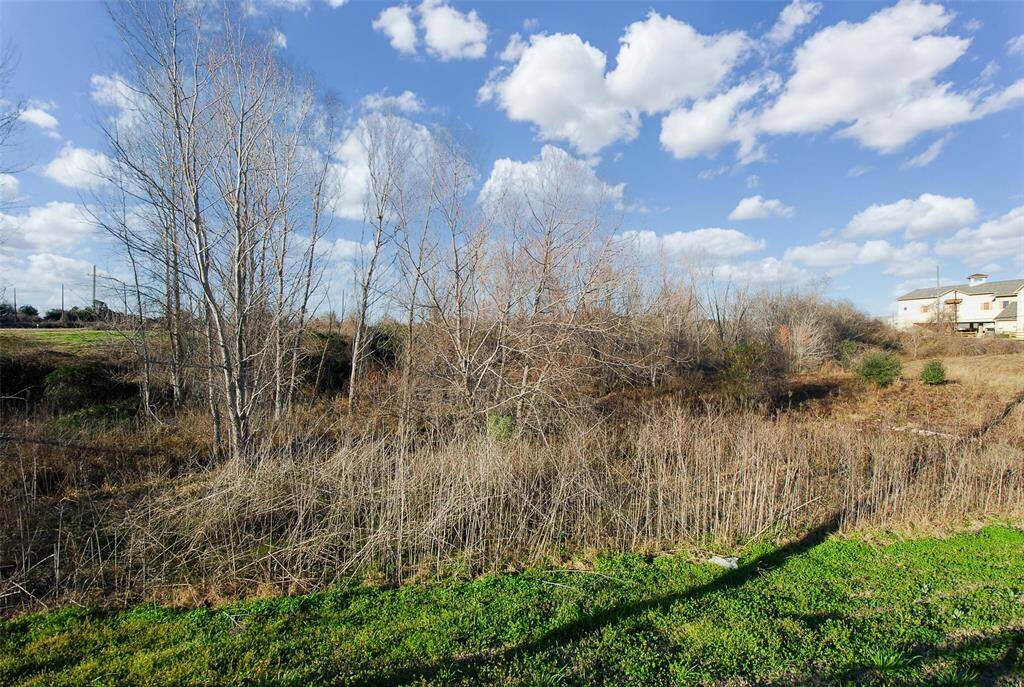 The site has a drainage ditch that currently runs thru the middle of the property. This photo shows the current ditch. However, it is being relocated along the eastern property line.