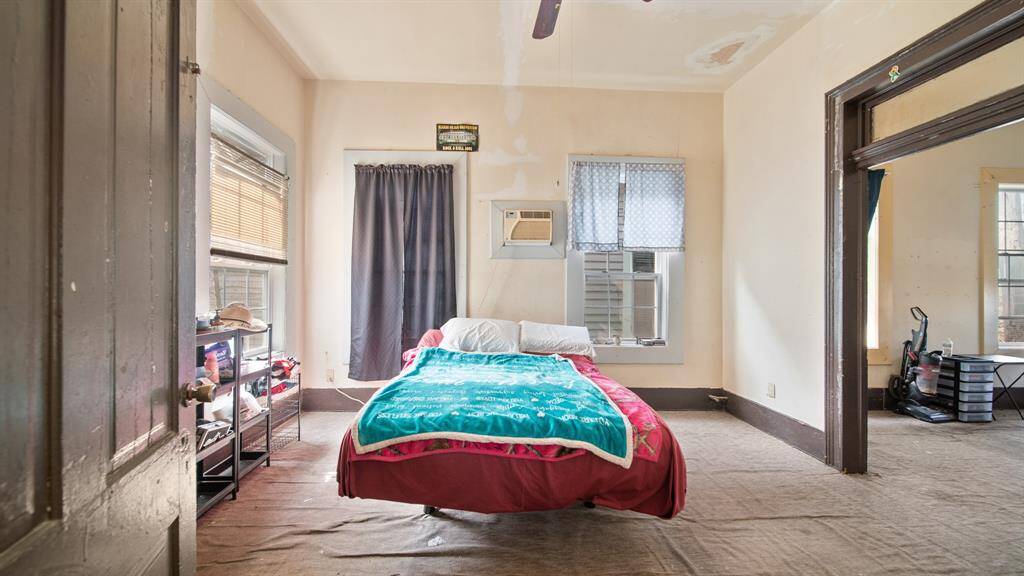 Unit 2 spacious kitchen with charming dining nook