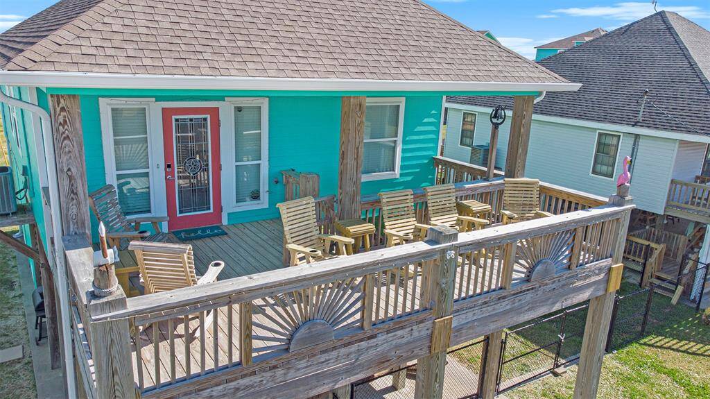 Large balcony where you can sit and enjoy the outdoors.