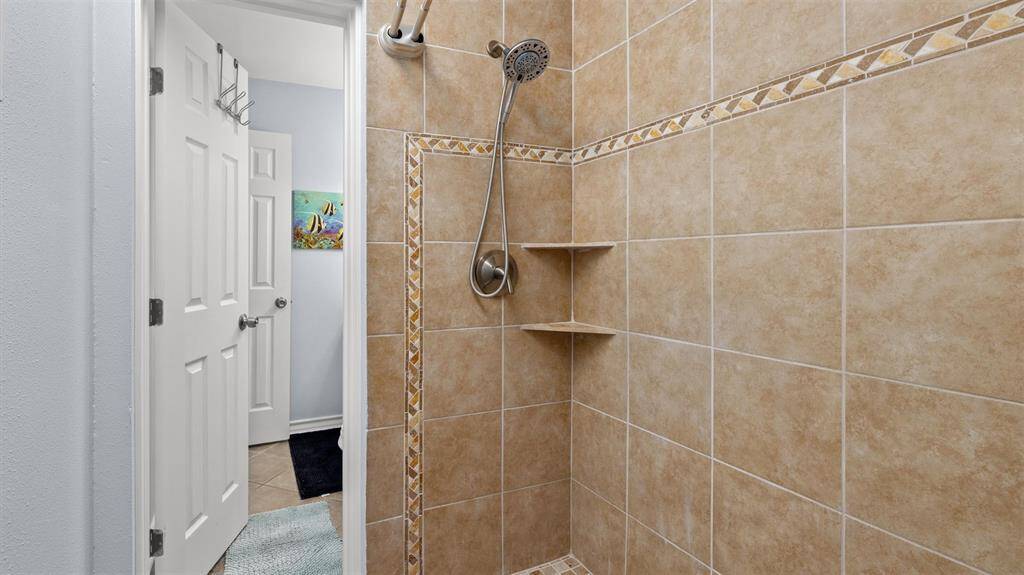 Large shower