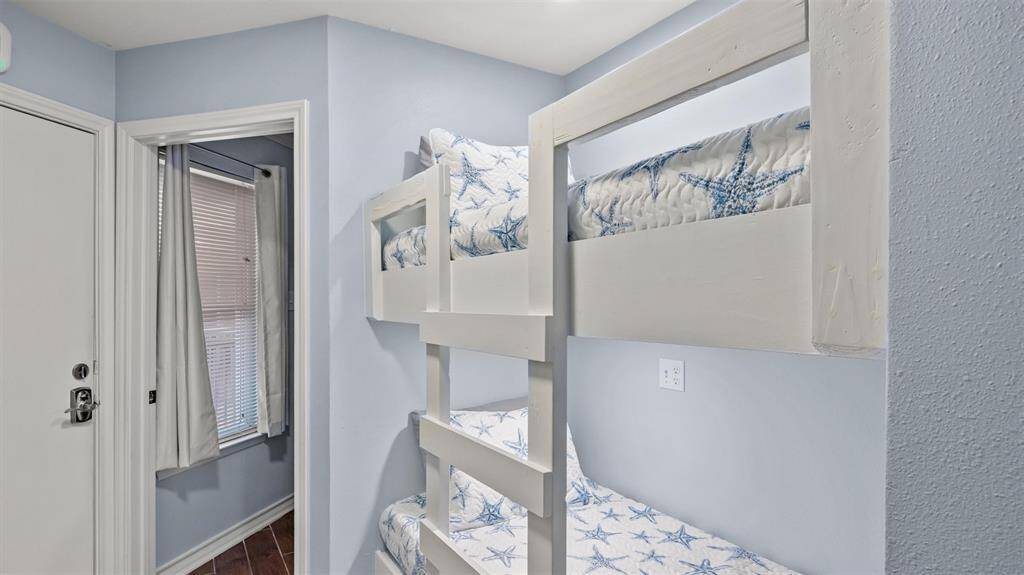 Bunk beds in hall