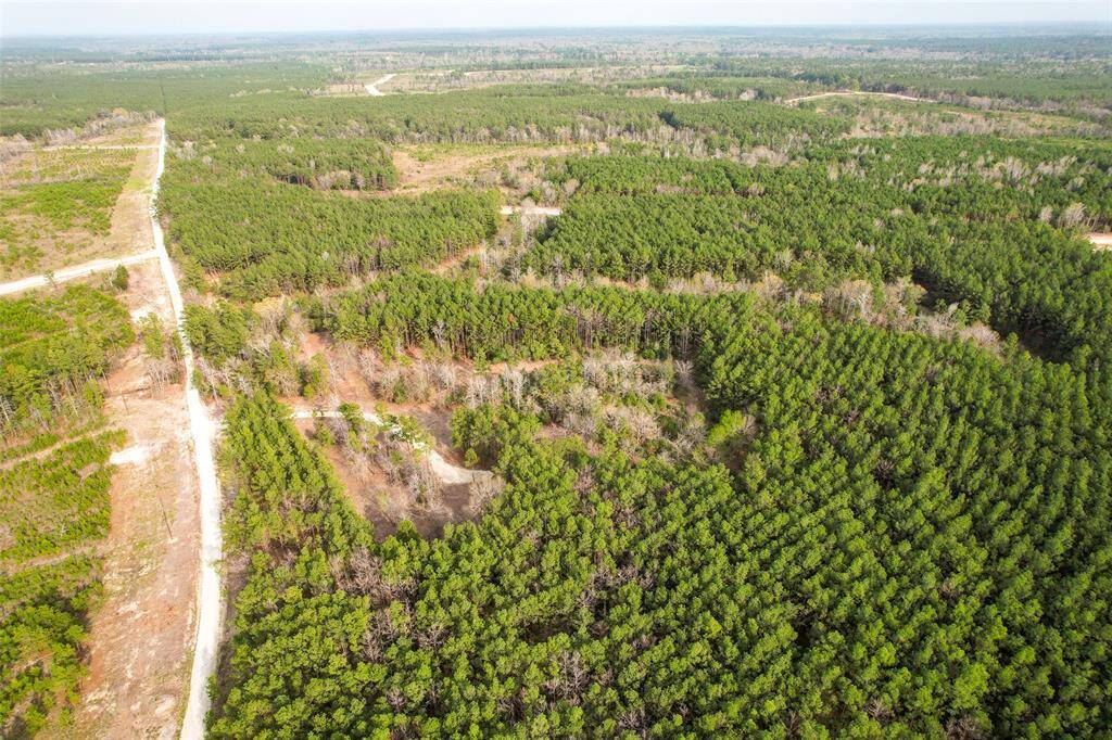 AERIAL VIEW FROM WEST OF PROPERTY