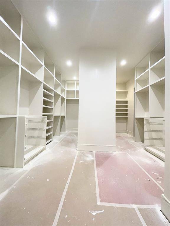 Primary Closet with His and Hers sides. Photo Update 2/10/25