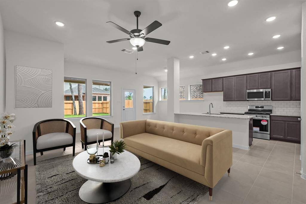 Virtually staged to give you the visual you need to see furniture placement and how the home can live.