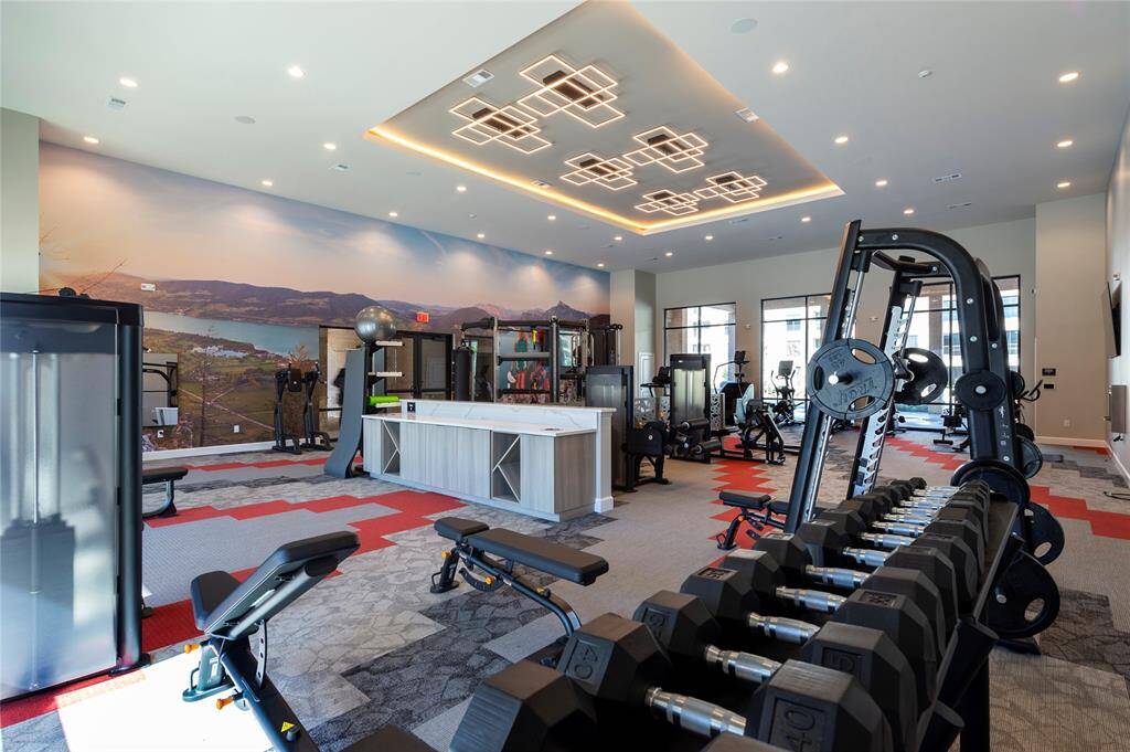 fitness center