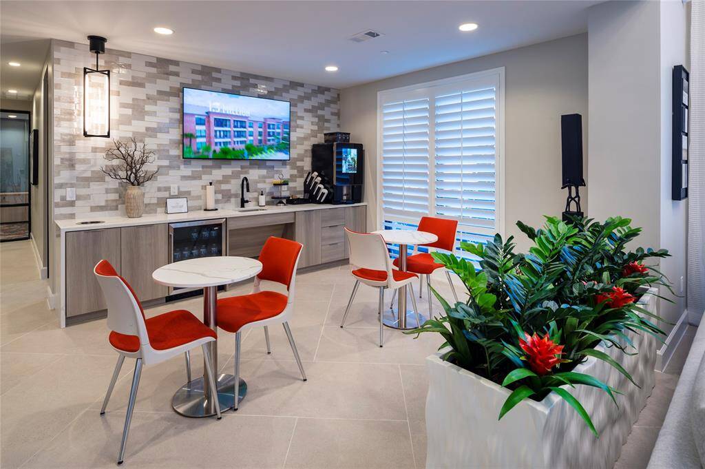 designer coffee bar