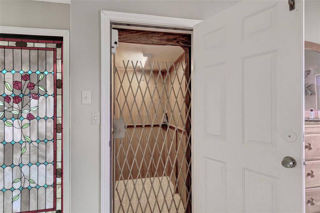 Elevator access in Primary bedroom and living area
