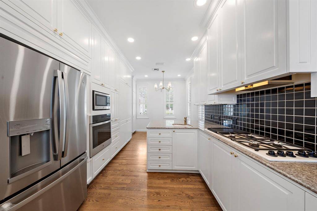 chef's dream kitchen with new appliances