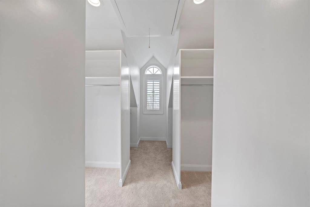 Huge walk in master closet