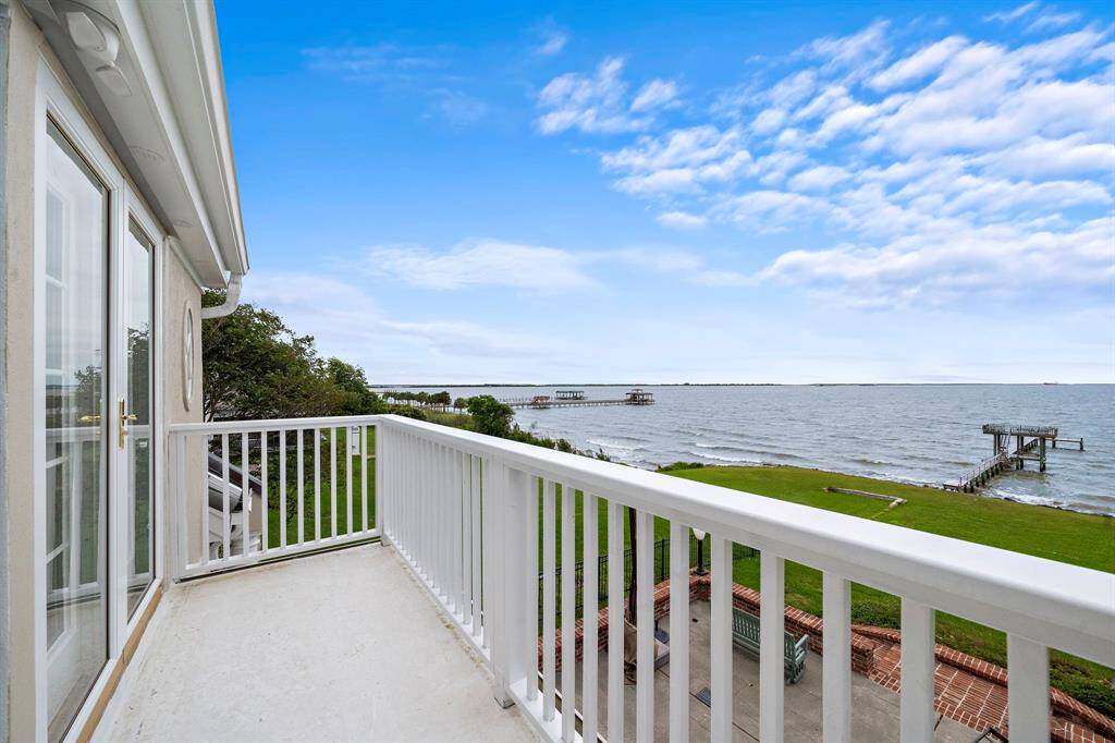 Primary master bedroom balcony