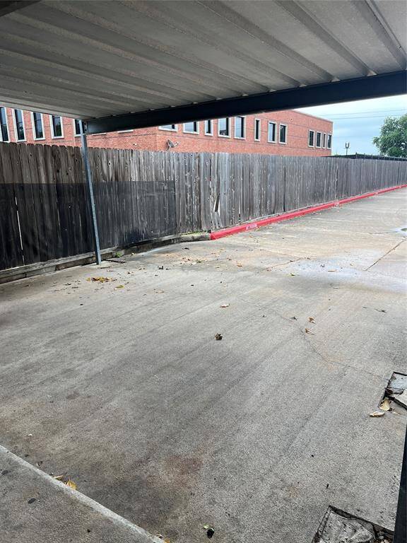2 covered private parking spaces