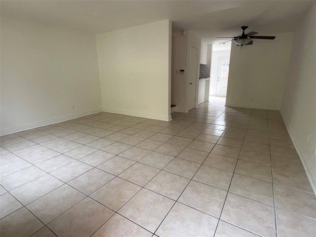 Spacious living and dining