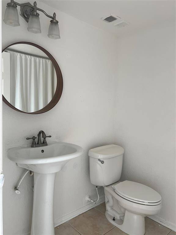 Half bath downstairs