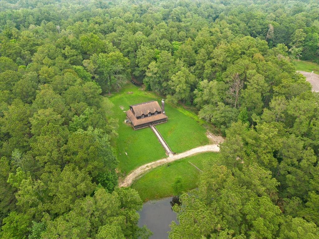 Breathtaking view of home, pond & 6 acres