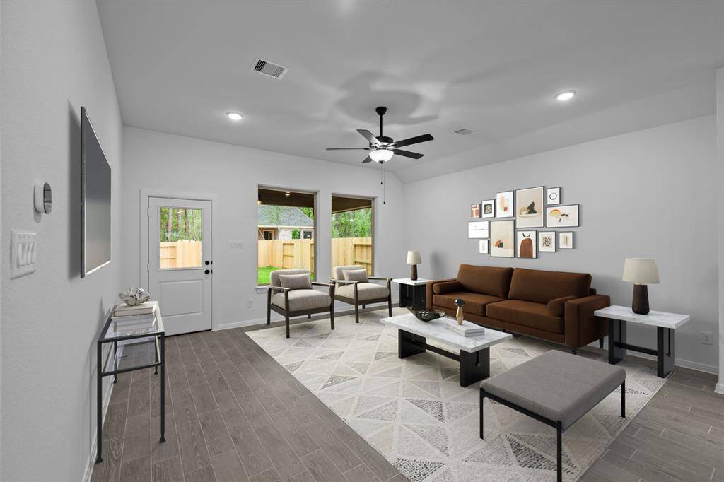 Virtually staged to give you the visual you need to see furniture placement and how the home can live.