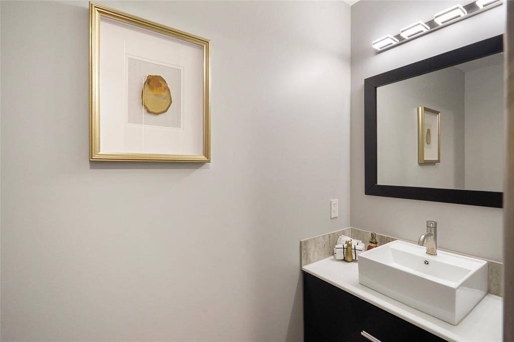 Half Bathroom with luxury bidet toilet