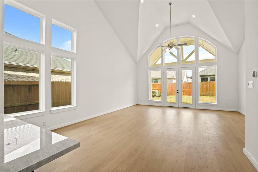 Dining Area overlooking larger Family Room