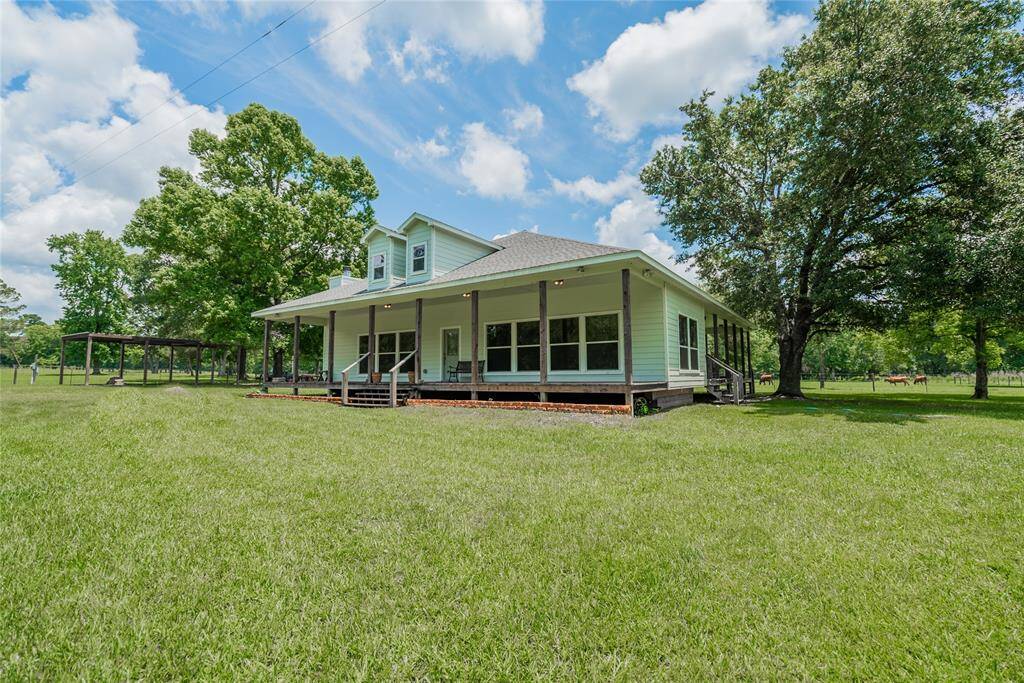 Everywhere you look, there is a porch. Even sweeter is that there is a door leading to the inside of the house on each porch.