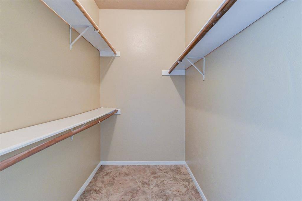 Walk in Closets in all 3 Bedrooms
