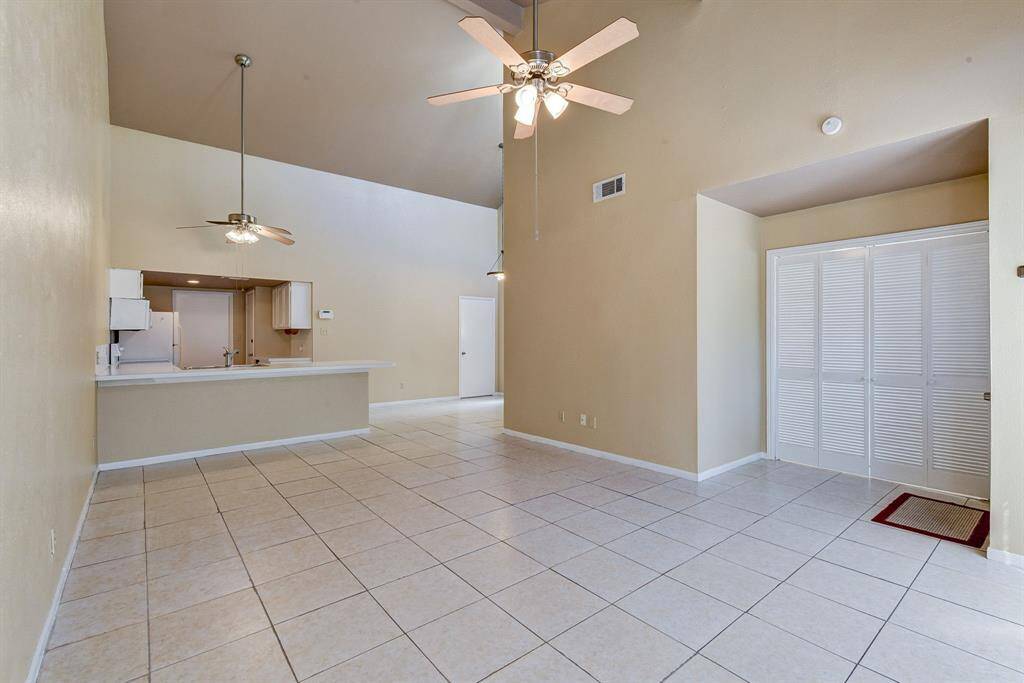Open and airy atmosphere with stunning vaulted ceilings.