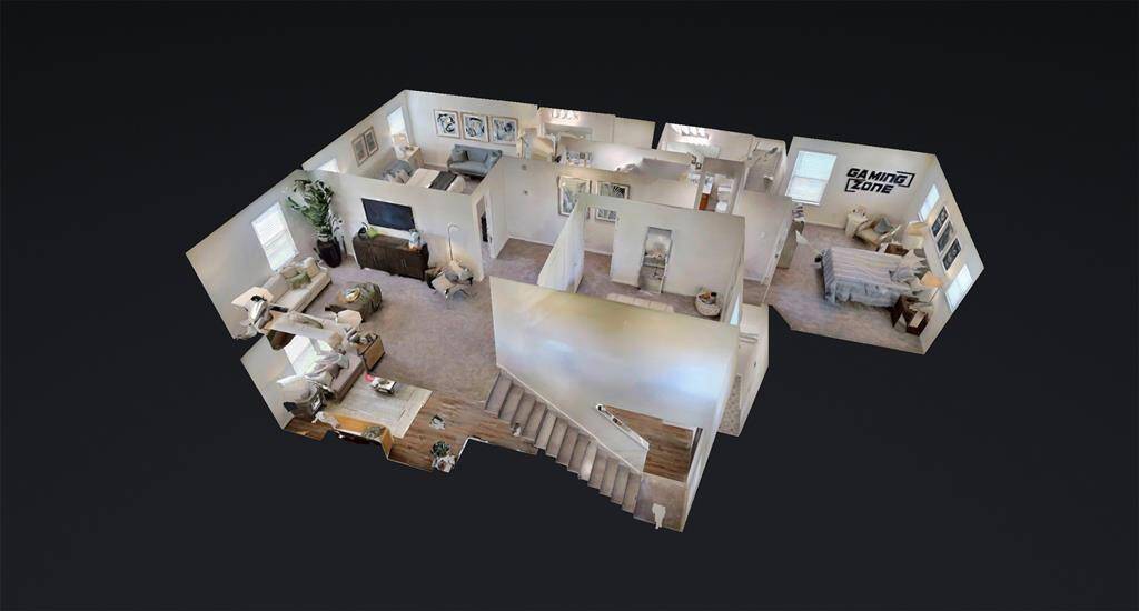 You can tour this absolutely incredible home from the comfort of your own computer in 3D. Do not forget to click the link to the virtual tour and see all this home has to offer!
