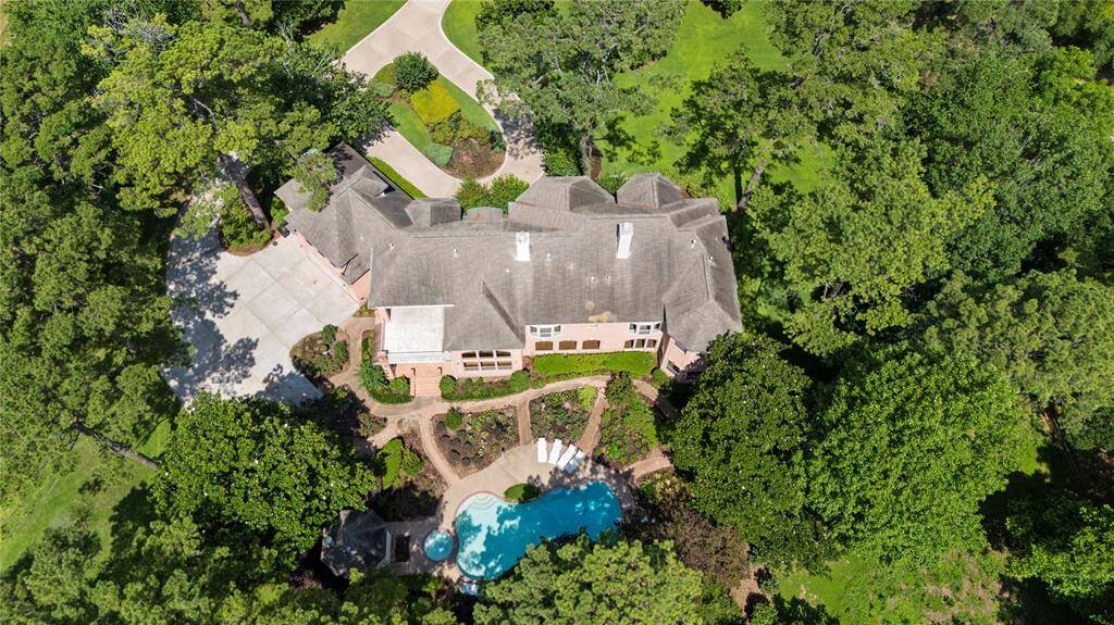 Welcome to 22602 Holly Creek Trail. Aerial view of the home.